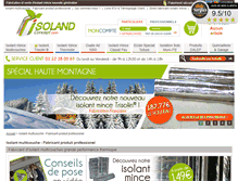 Tablet Screenshot of isoland-concept.com